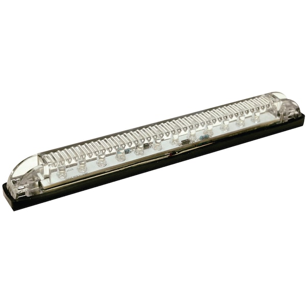 Seachoice White LED Underwater Light Strip, 12 LEDs, 24 Lumens, 8" L x 1/2" W 3021 - main